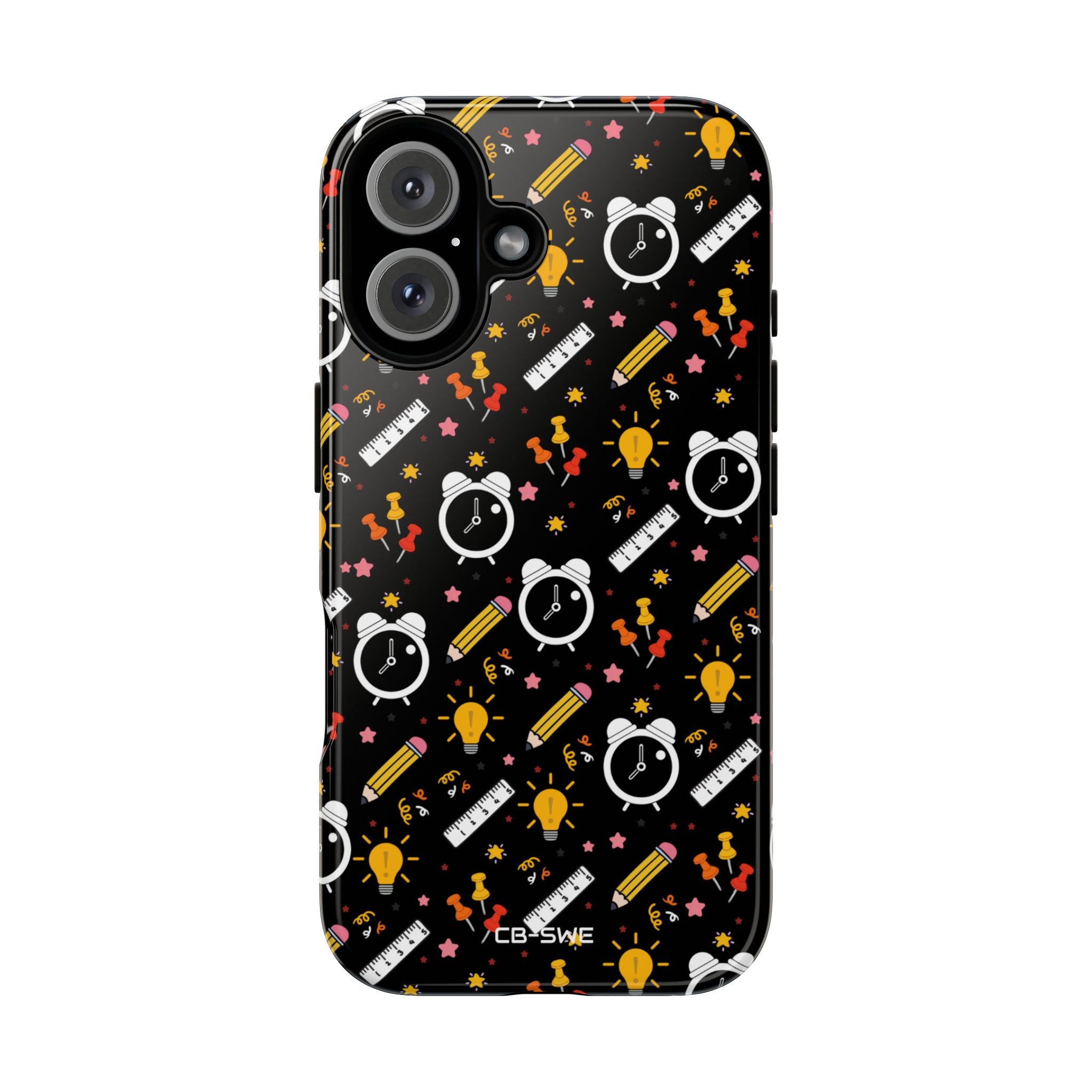 Bright Pencils Twirl - iPhone Case