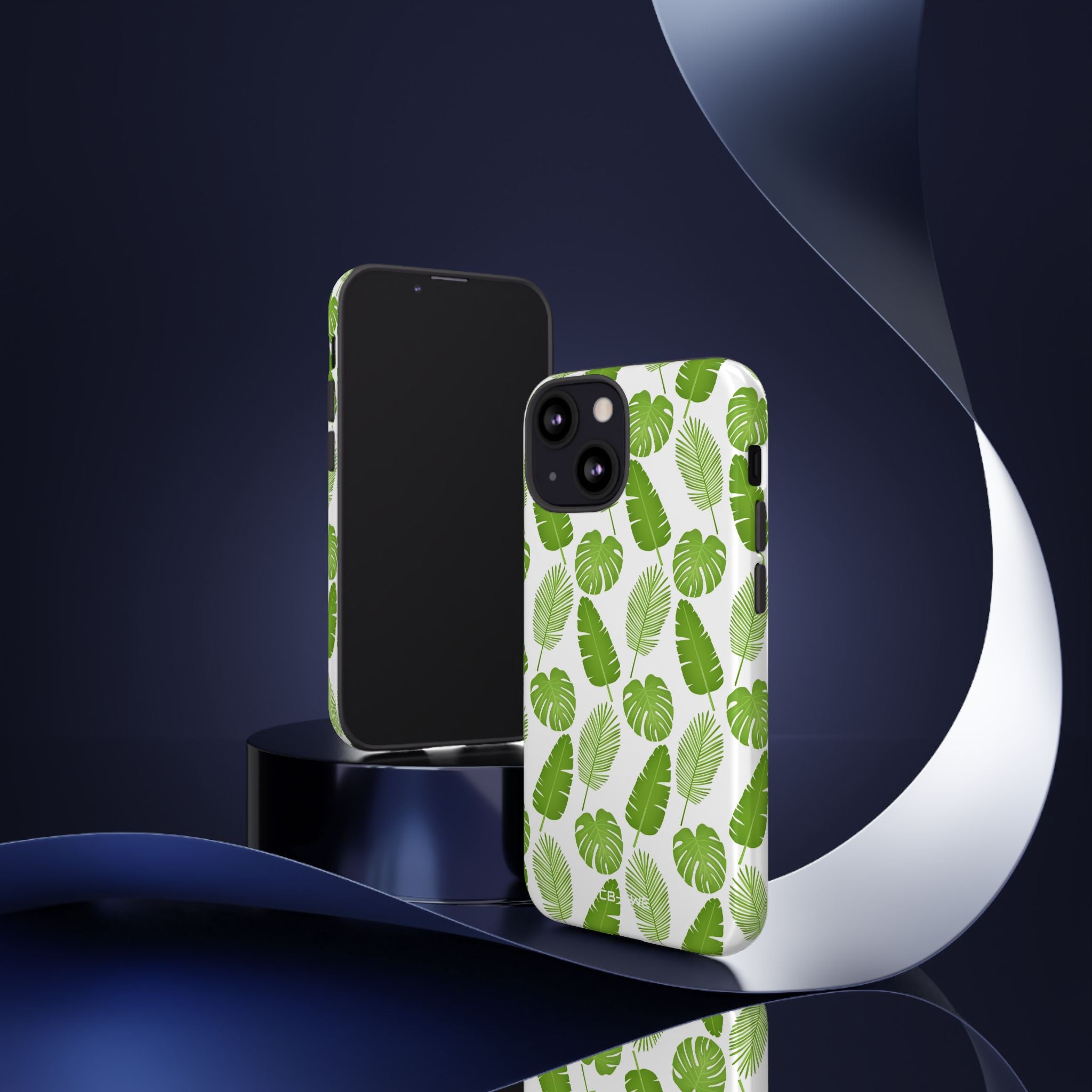 Tropical Leaf Harmony - iPhone Case