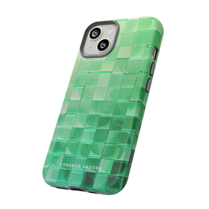 Gradient Verdegrid iPhone 14 - Tough Phone Case