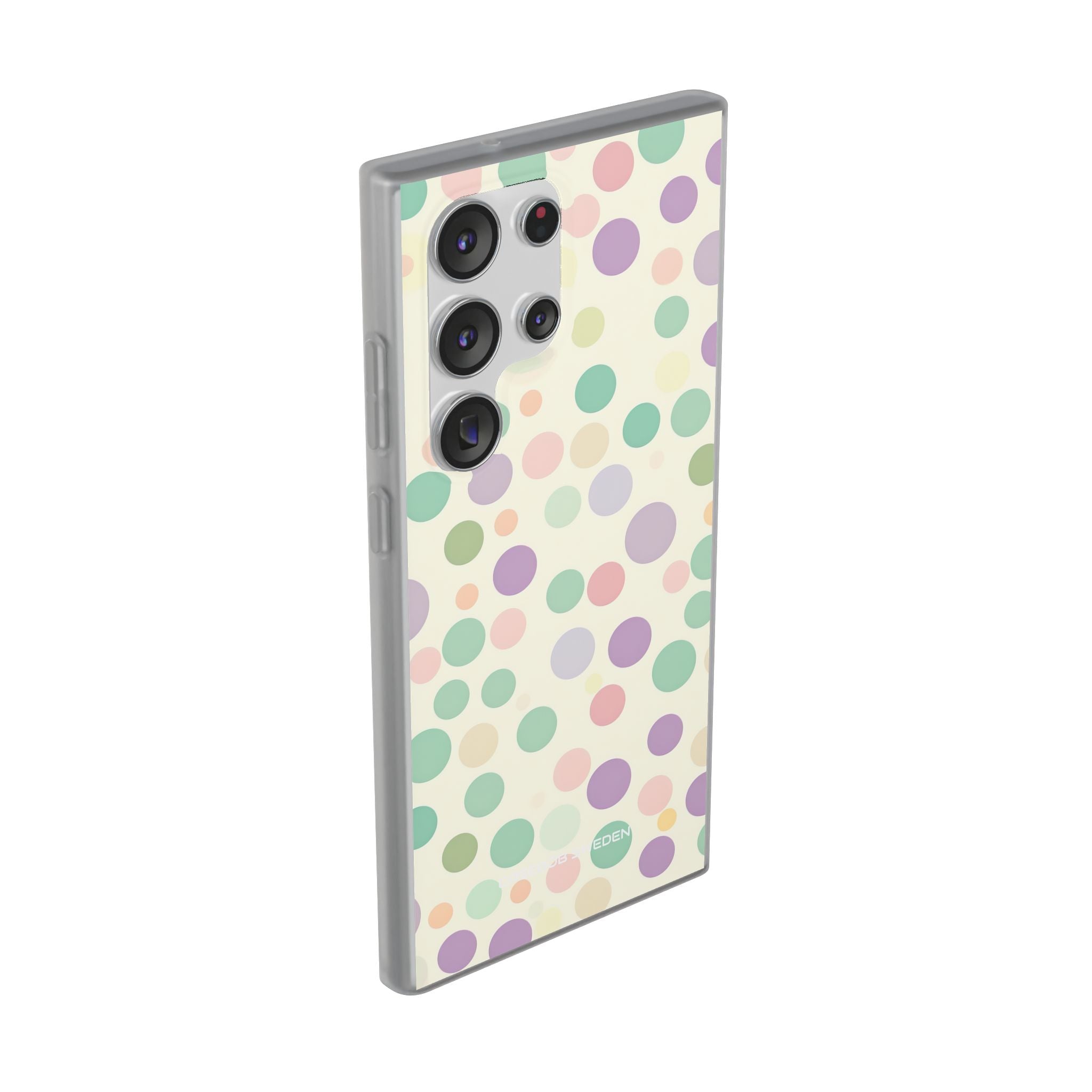 Playful Pastel Polka Dots - Flexi Samsung S23 Phone Case