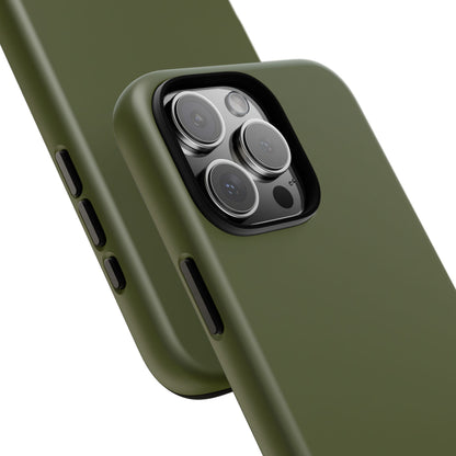 Armeegrüne iPhone-Hülle – Robust