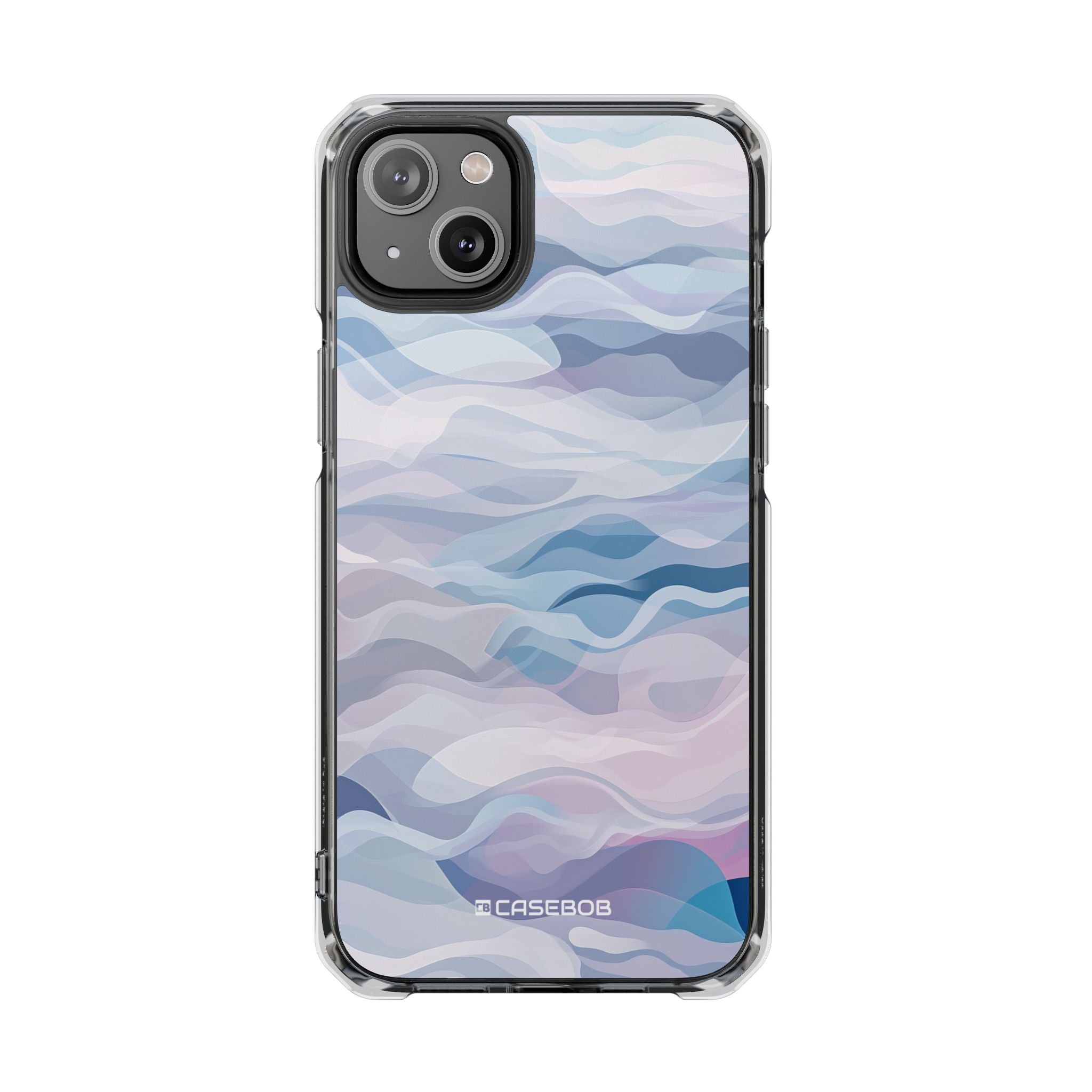 Pantone Serenity  - Clear Impact Case for iPhone