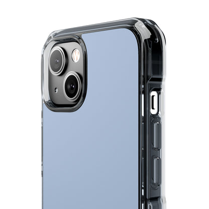 Light Steel Blue iPhone 14 - Clear Impact Phone Case