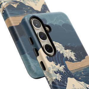 Ocean's Majesty: Ukiyo-e Waves - For Samsung S24