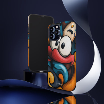 Whimsical Eyes Dance - iPhone Case