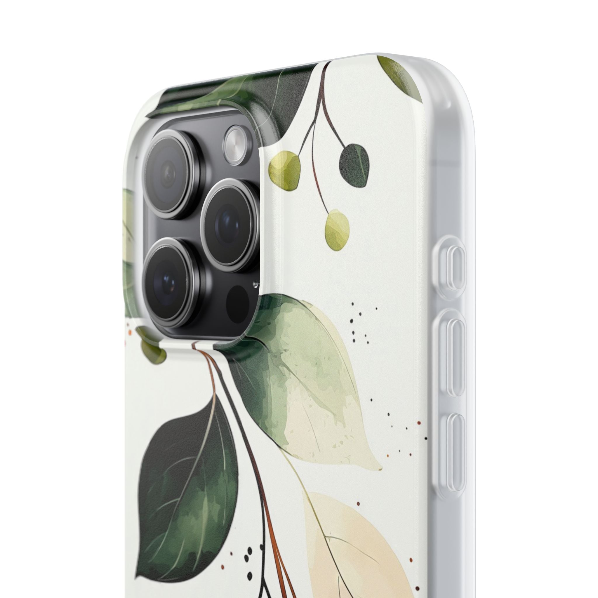 Greenberry Branch iPhone 15 Pro Max Case - Soft