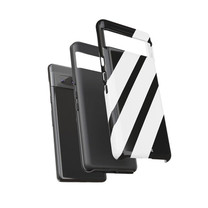 Monochrome Diagonal Symmetry - Google Pixel Case