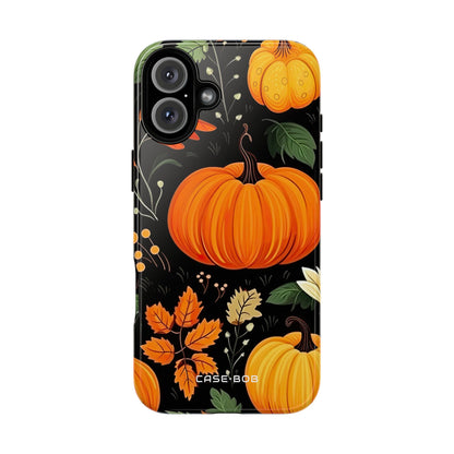 Pumpkin Glow iPhone 16 Plus Case - Tough