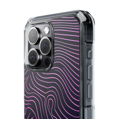 Contour Waveflow iPhone 15 - Clear Impact Phone Case