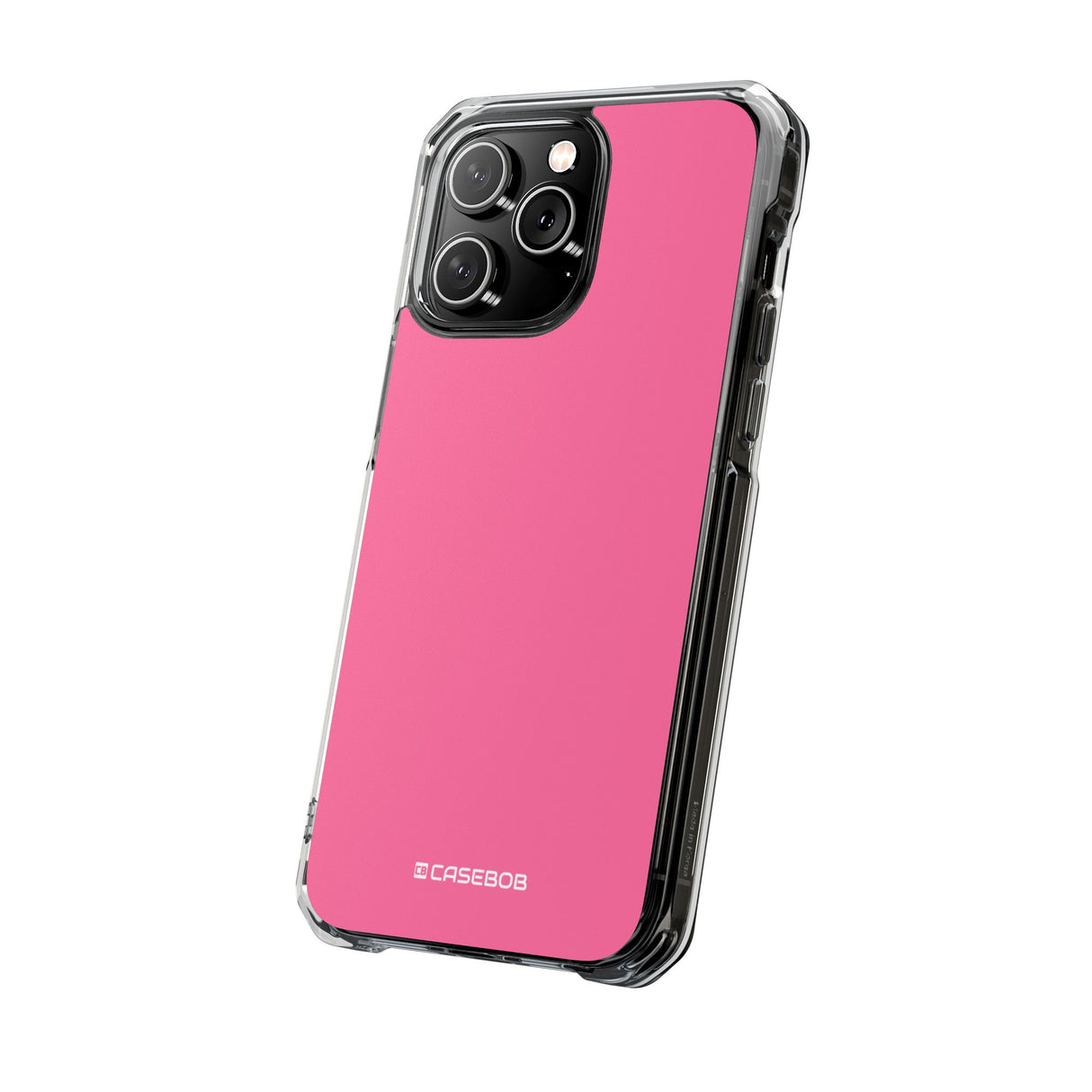 French Pink | Handyhülle für iPhone (Clear Impact Case – magnetisch)