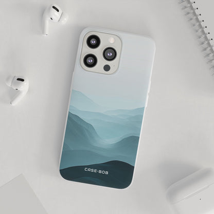 Teal Mist Mountains iPhone 13 Pro - Soft