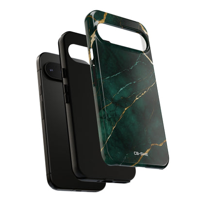 Emerald Veins Flow - Google Pixel Case