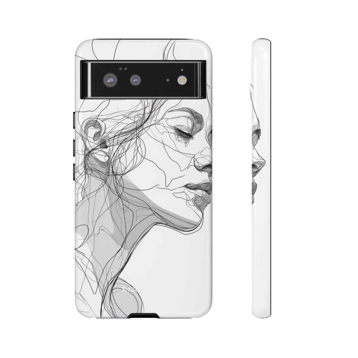 Ethereal Contours | Protective Phone Case for Google Pixel