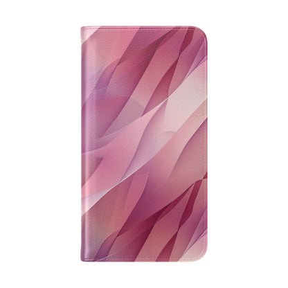 Pink Leafwave - Samsung S23+ Case - Lompakko