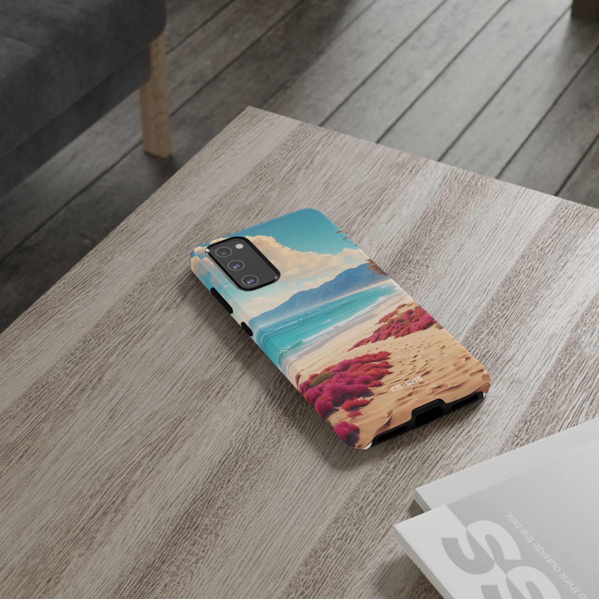 Footprints Trace Sand - Samsung Case