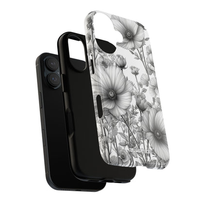 Grayscale Botanical Elegance - for iPhone 16