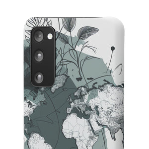 Botanical Cartography | Slim Phone Case for Samsung