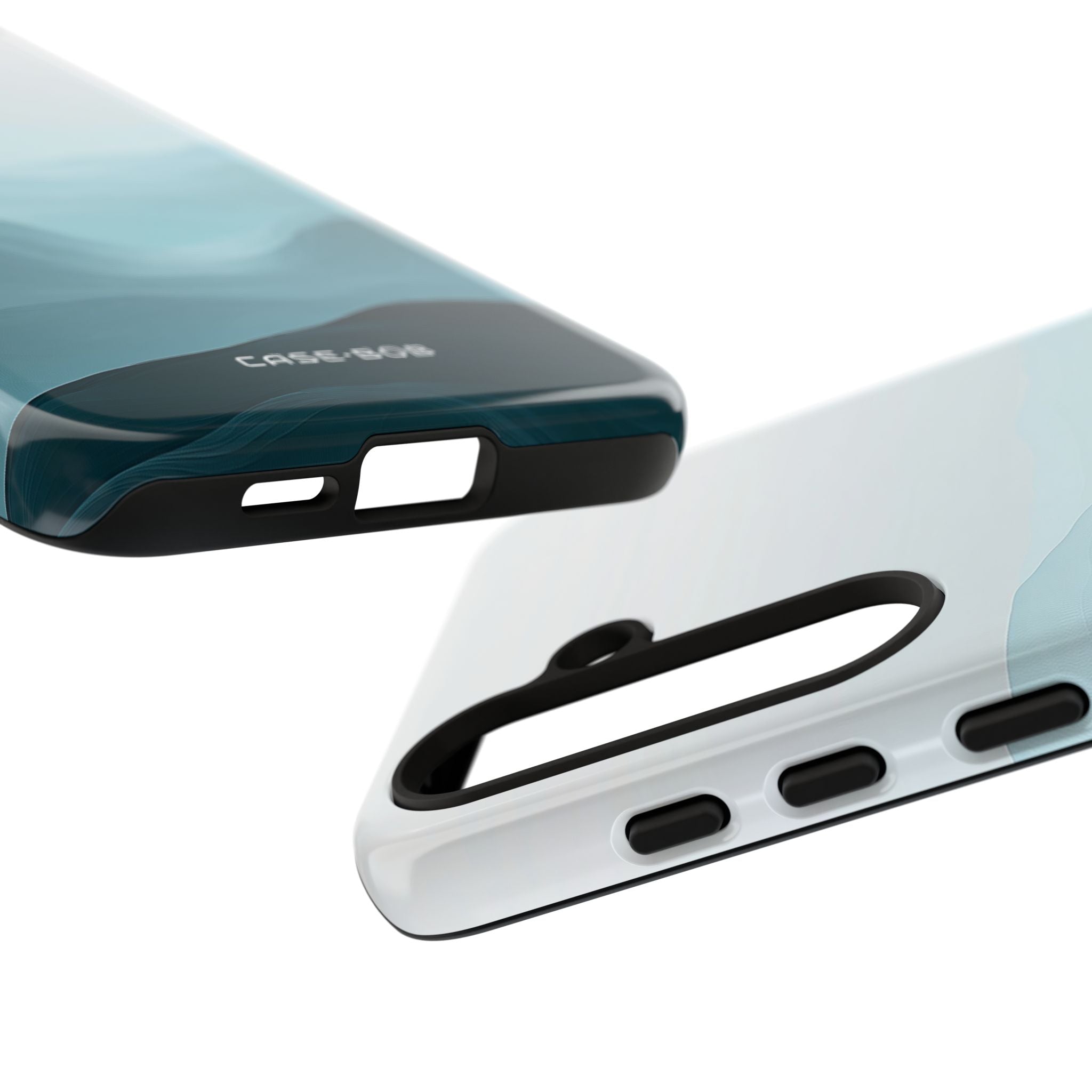 Teal Mist Mountains Samsung S24 Plus Case - Tough