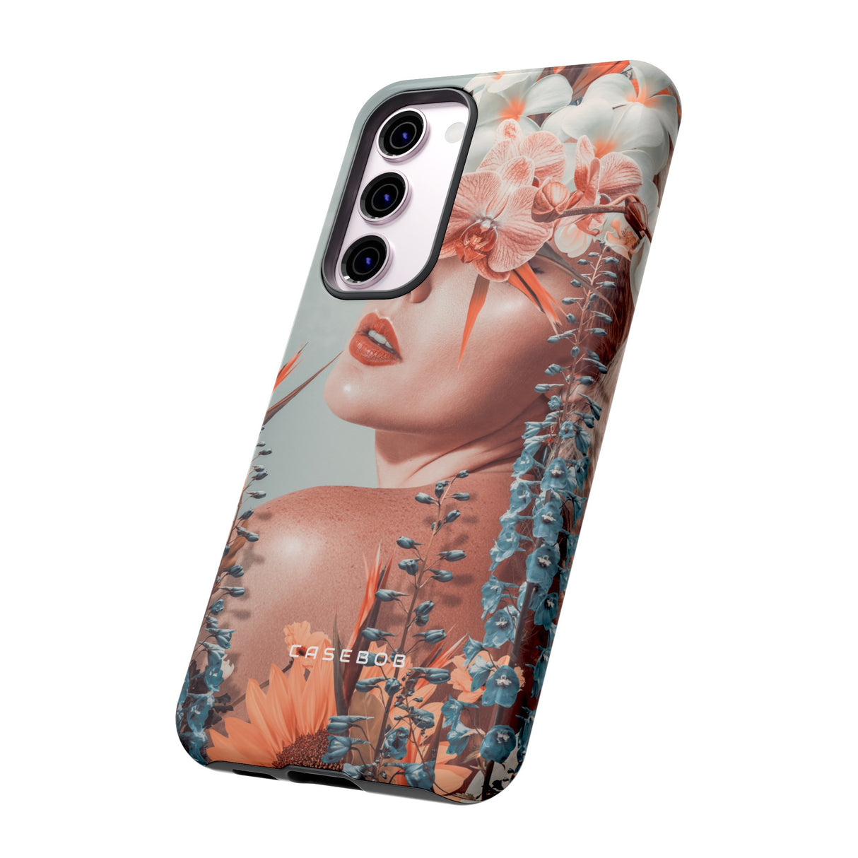 Contemporary Flowers - Protective Phone Case