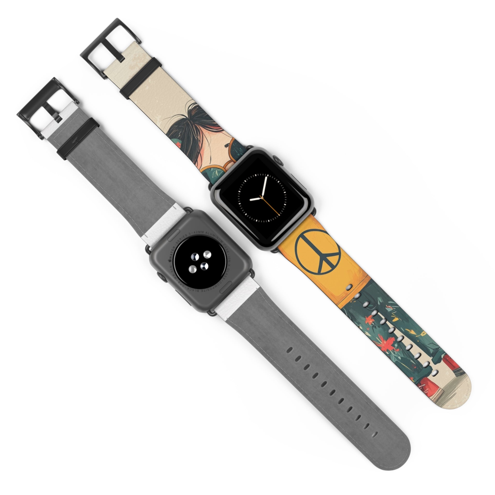 Peace Pigtails - Watch Band