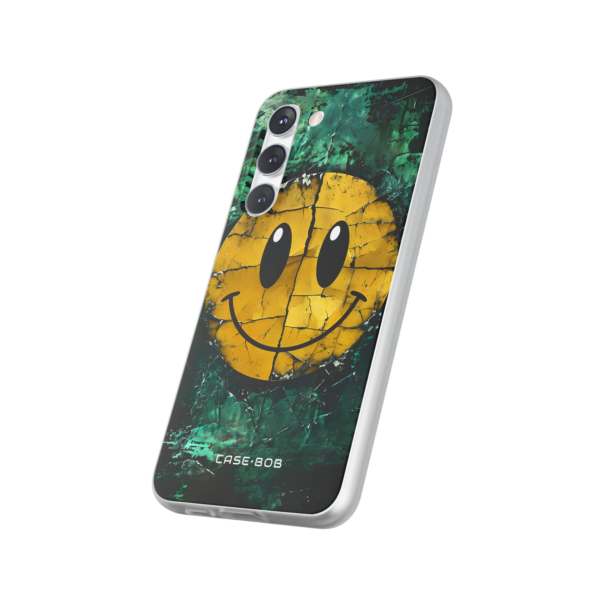 Cracked Smiley Samsung S23 Plus - Soft Case