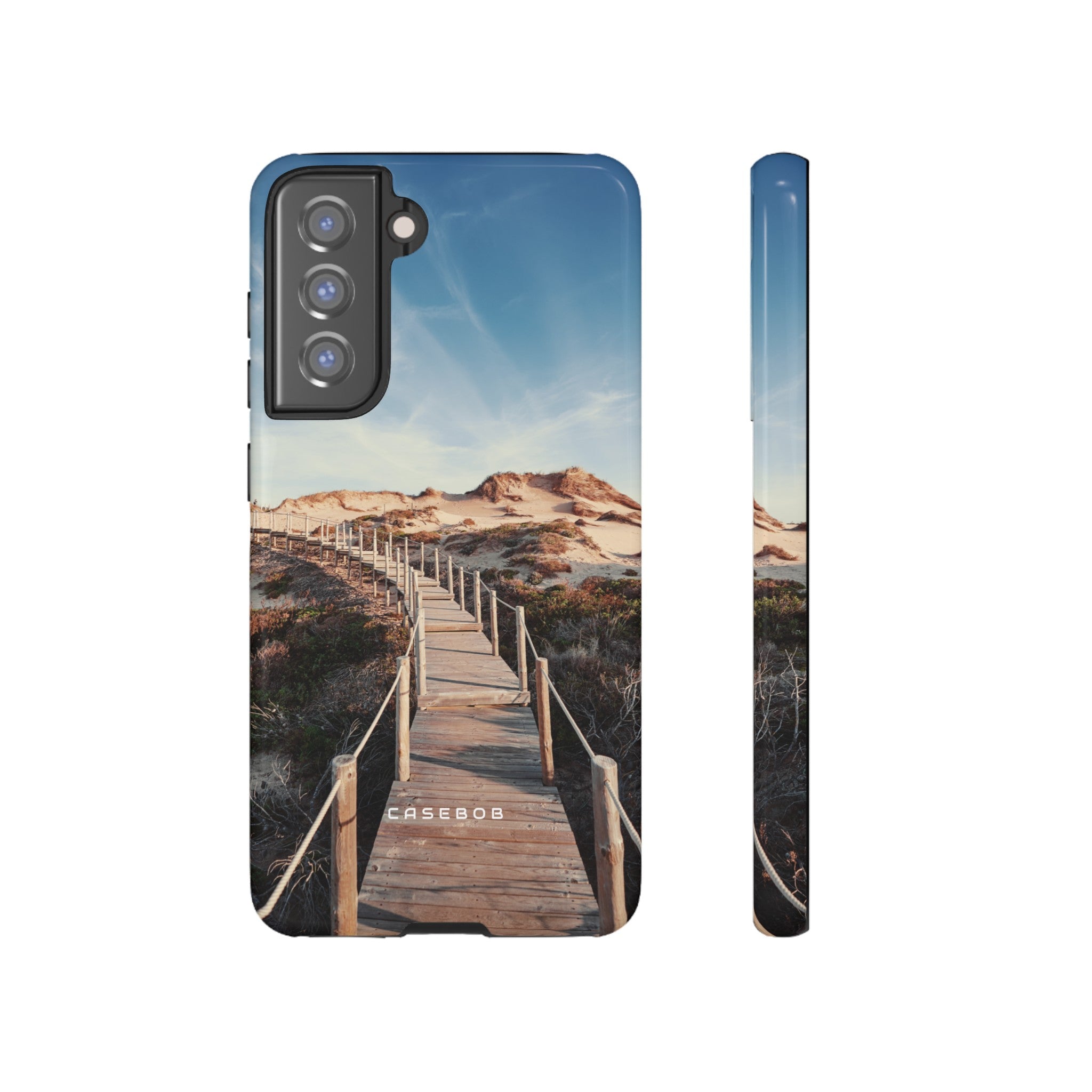 Wooden walkway - Protective Phone Case