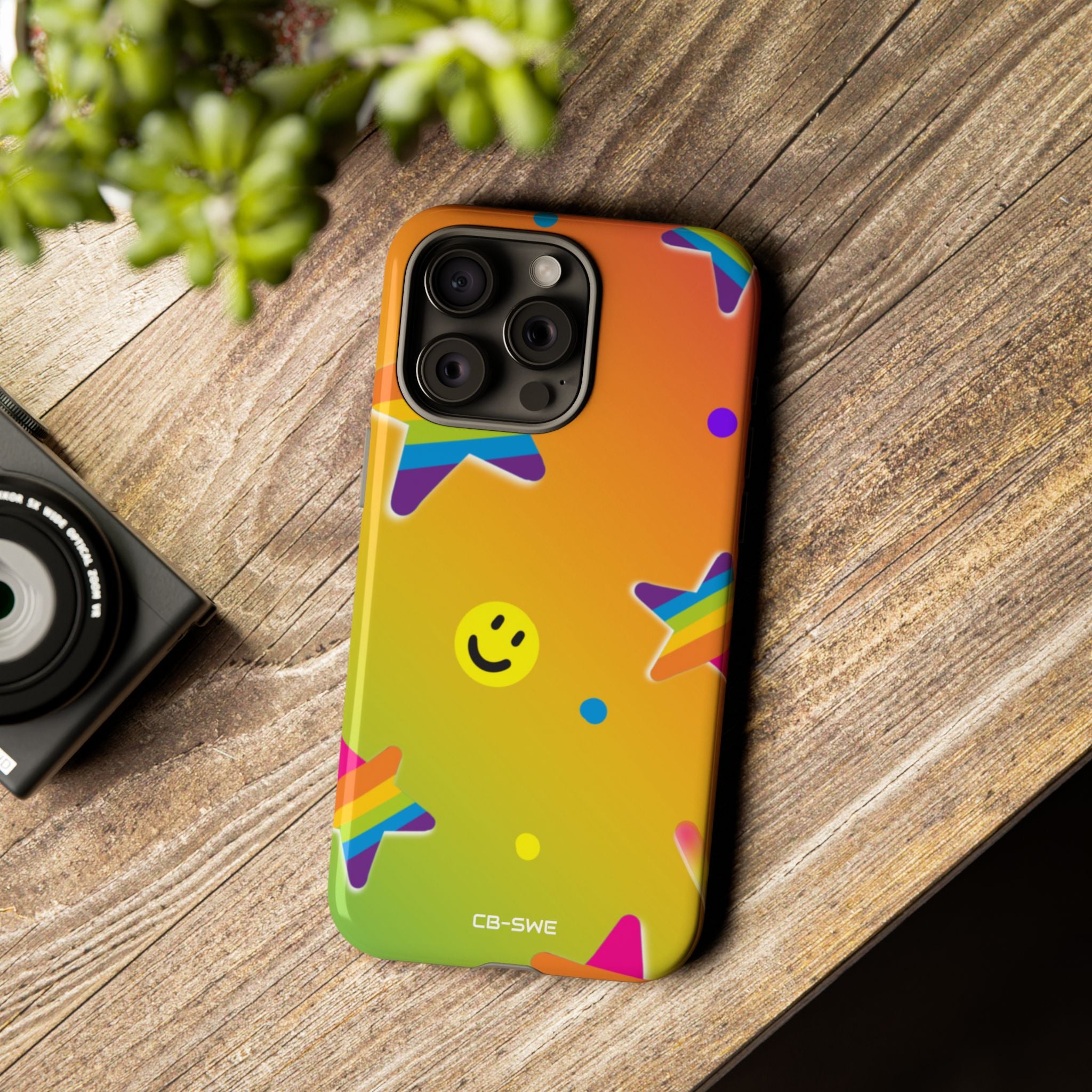 Vibrant Pop Whimsy - iPhone Case