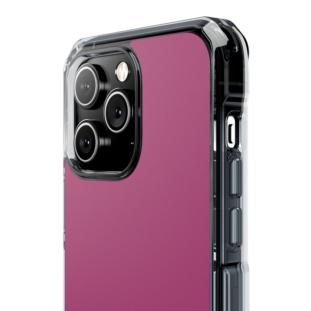 Mystic Maroon | Phone Case for iPhone (Clear Impact Case - Magnetic)