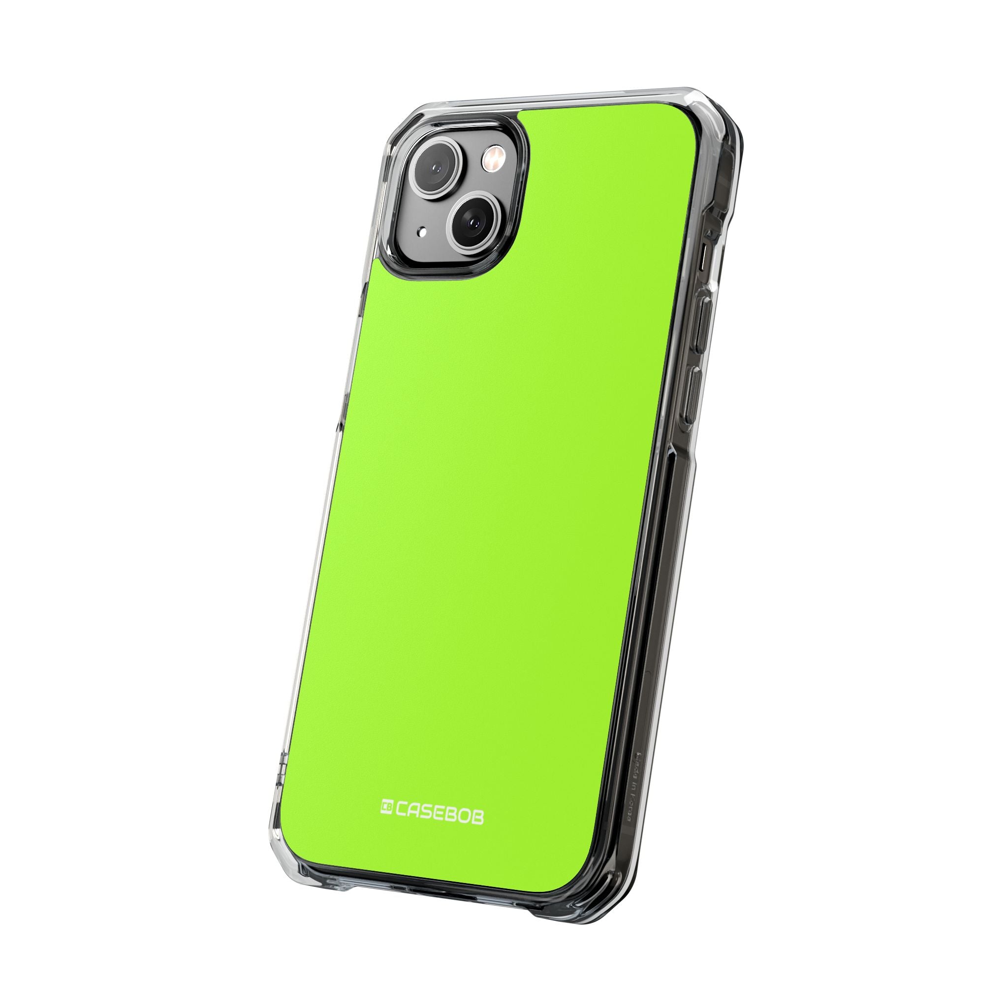 Green Yellow - Clear Impact Case for iPhone