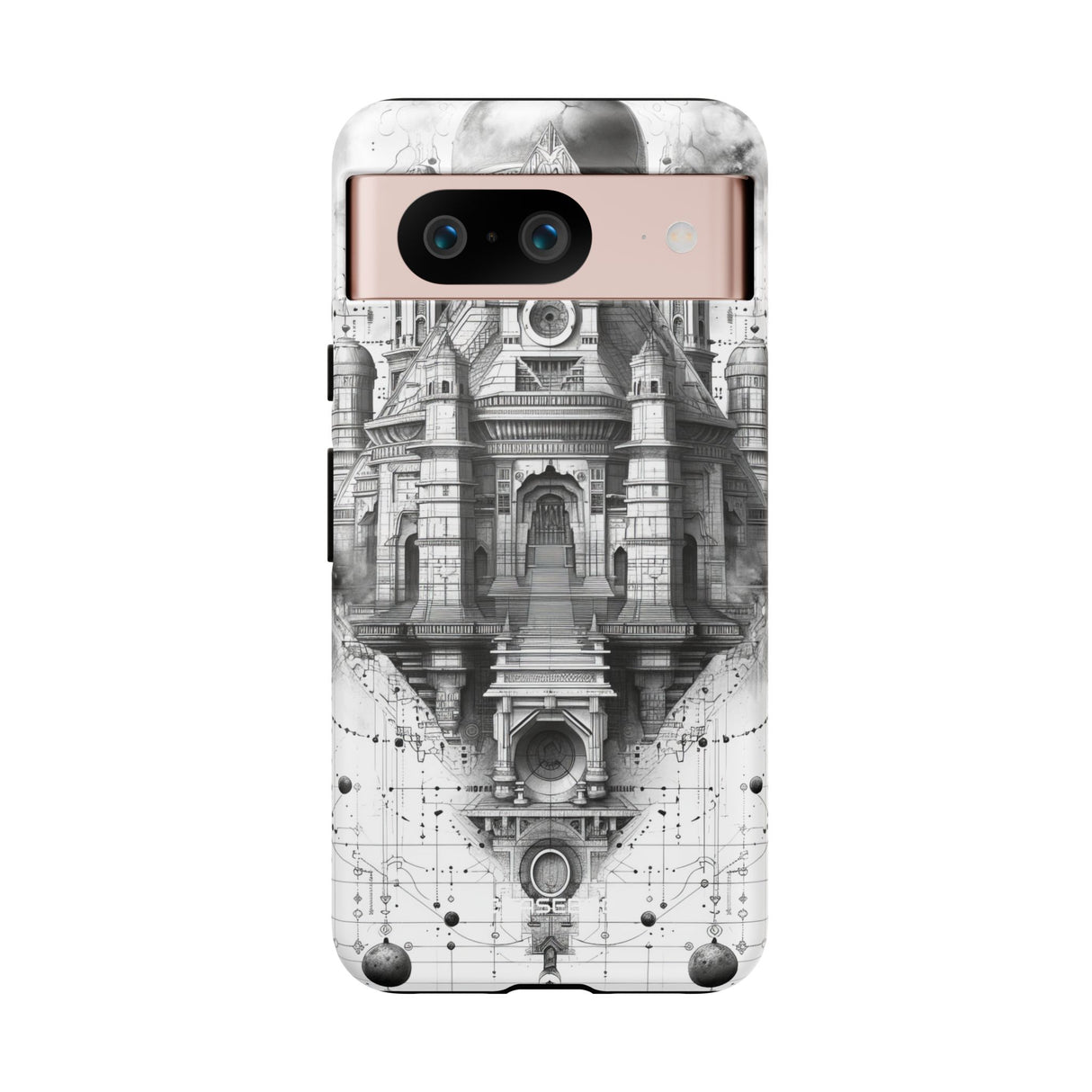 Himmlische Steampunk-Architektur – für Google Pixel 8