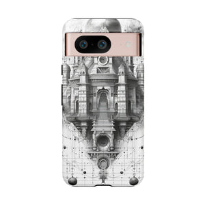 Himmlische Steampunk-Architektur – für Google Pixel 8