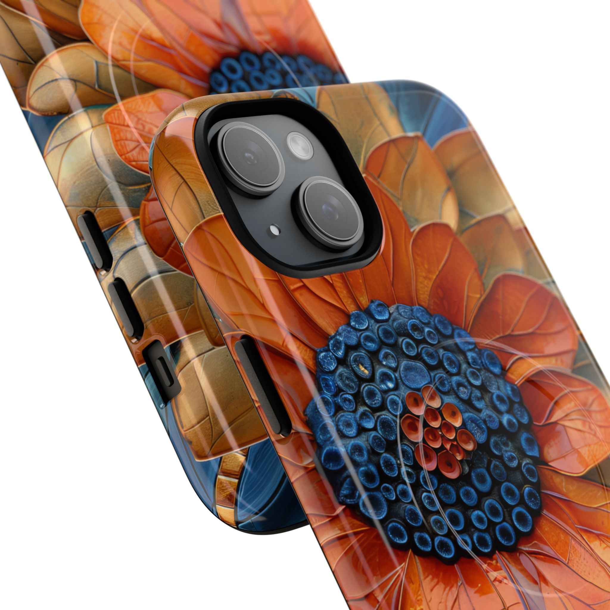 Mosaic Blossom Harmony iPhone 15 | Tough+ Phone Case