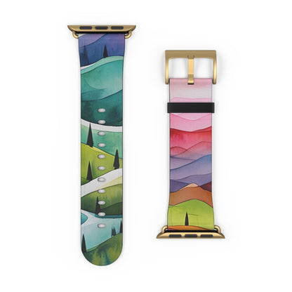 White Pathway - Watch Band