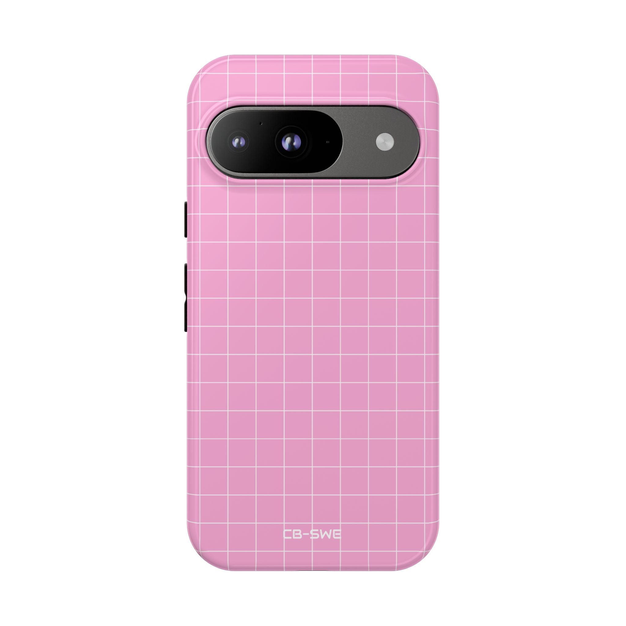 Pink Squares Align - Google Pixel Case