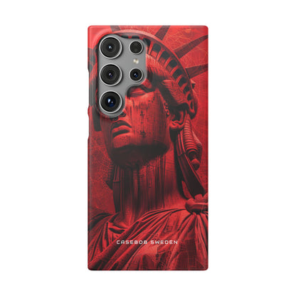 Zen Red Liberty Vision Samsung S24 - Slim Phone Case