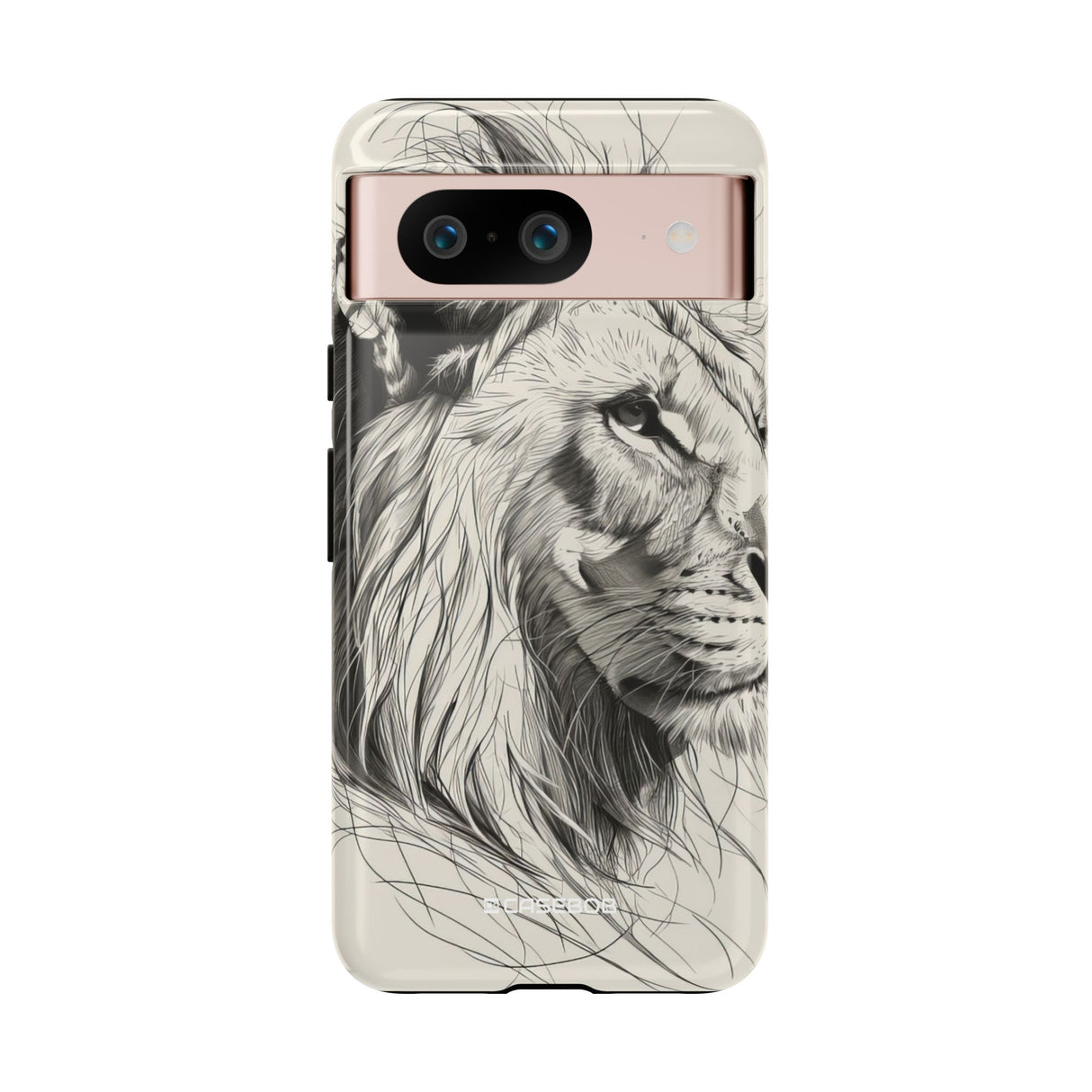 Majestic Linework Lion | Protective Phone Case for Google Pixel