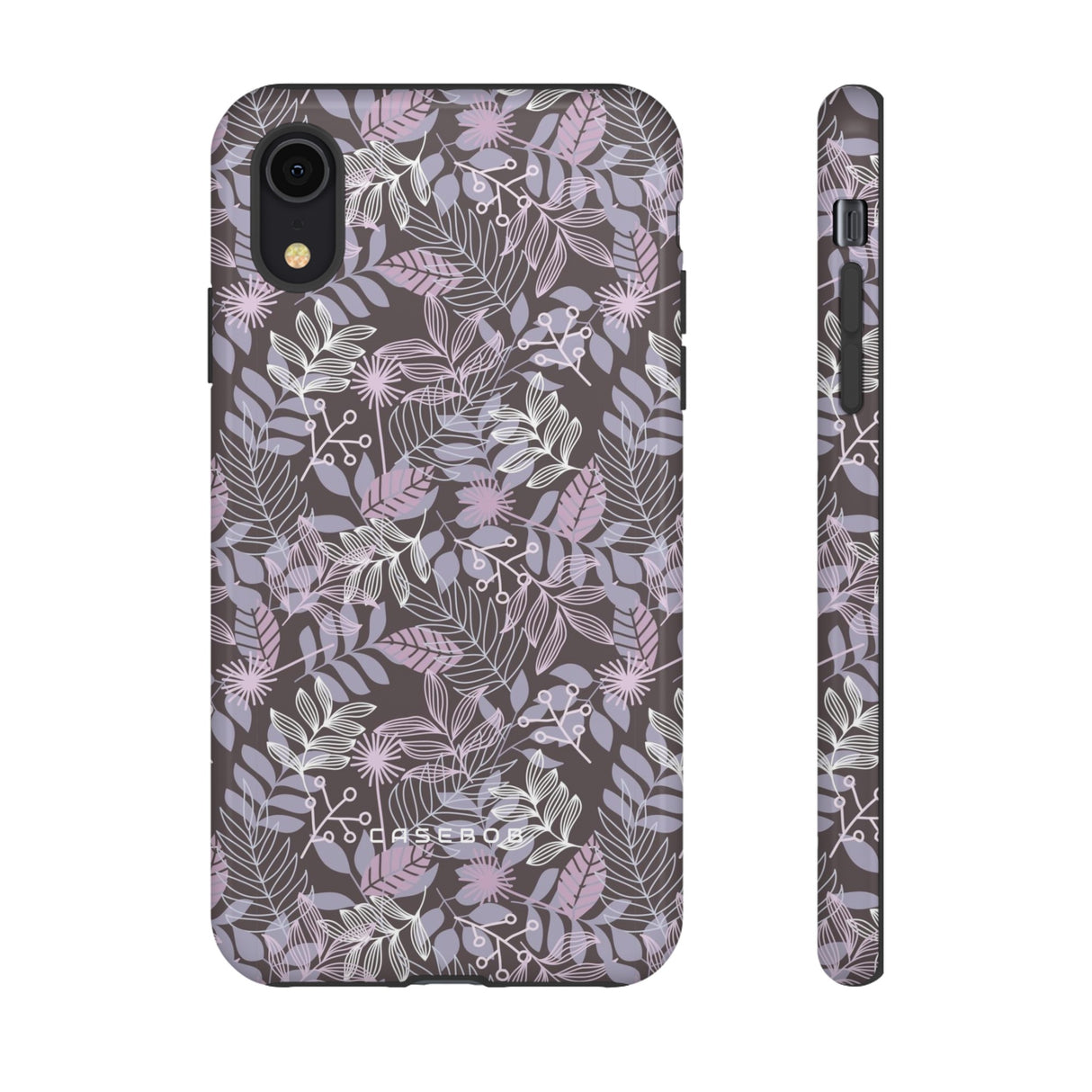 Dark Purple Leaf - Protective Phone Case