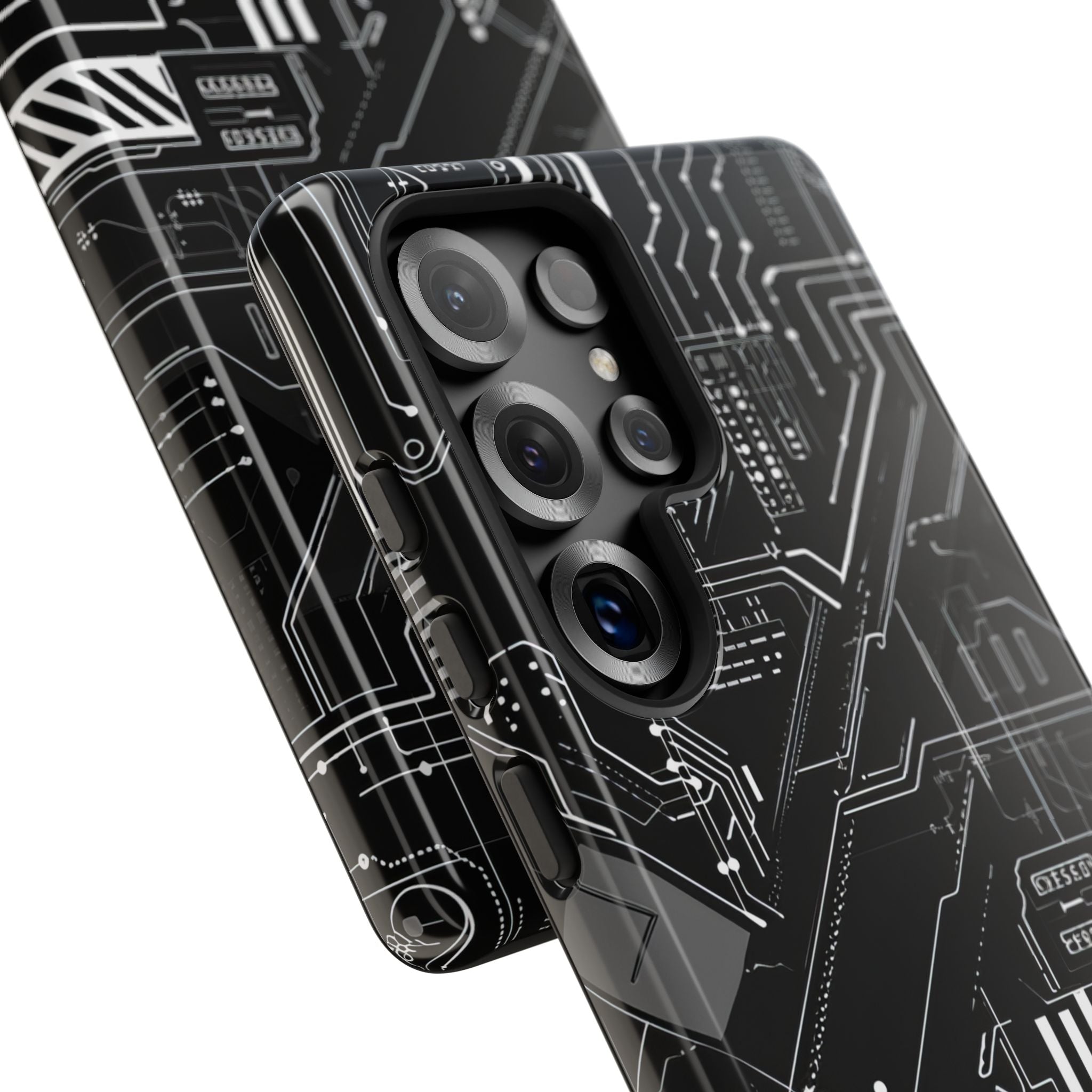 Griglia Circuitale Futuristica Samsung S25 - Tough