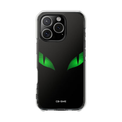 Mystical Green Gaze iPhone Case - Impact