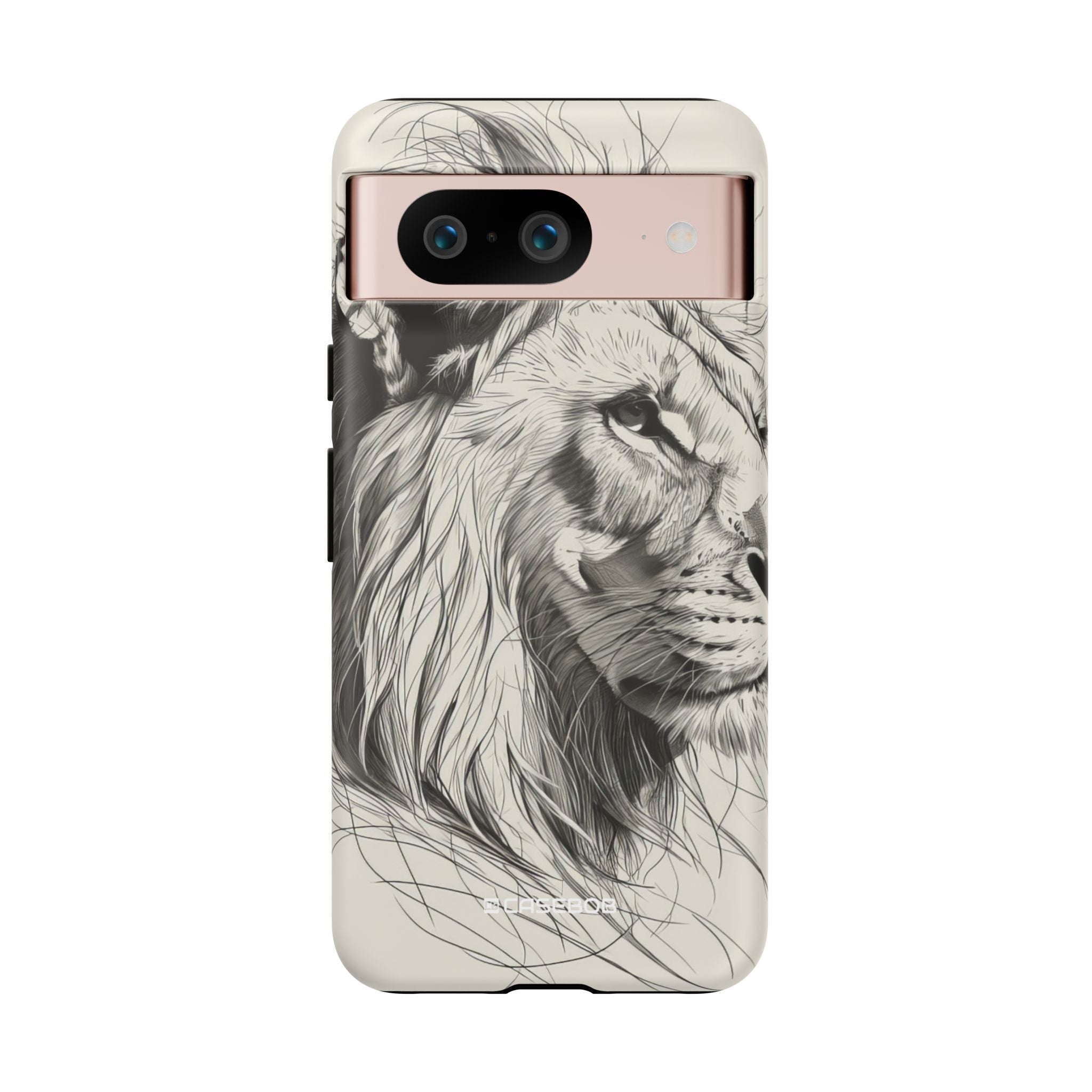 Majestic Linework Lion - Phone Case for Google Pixel