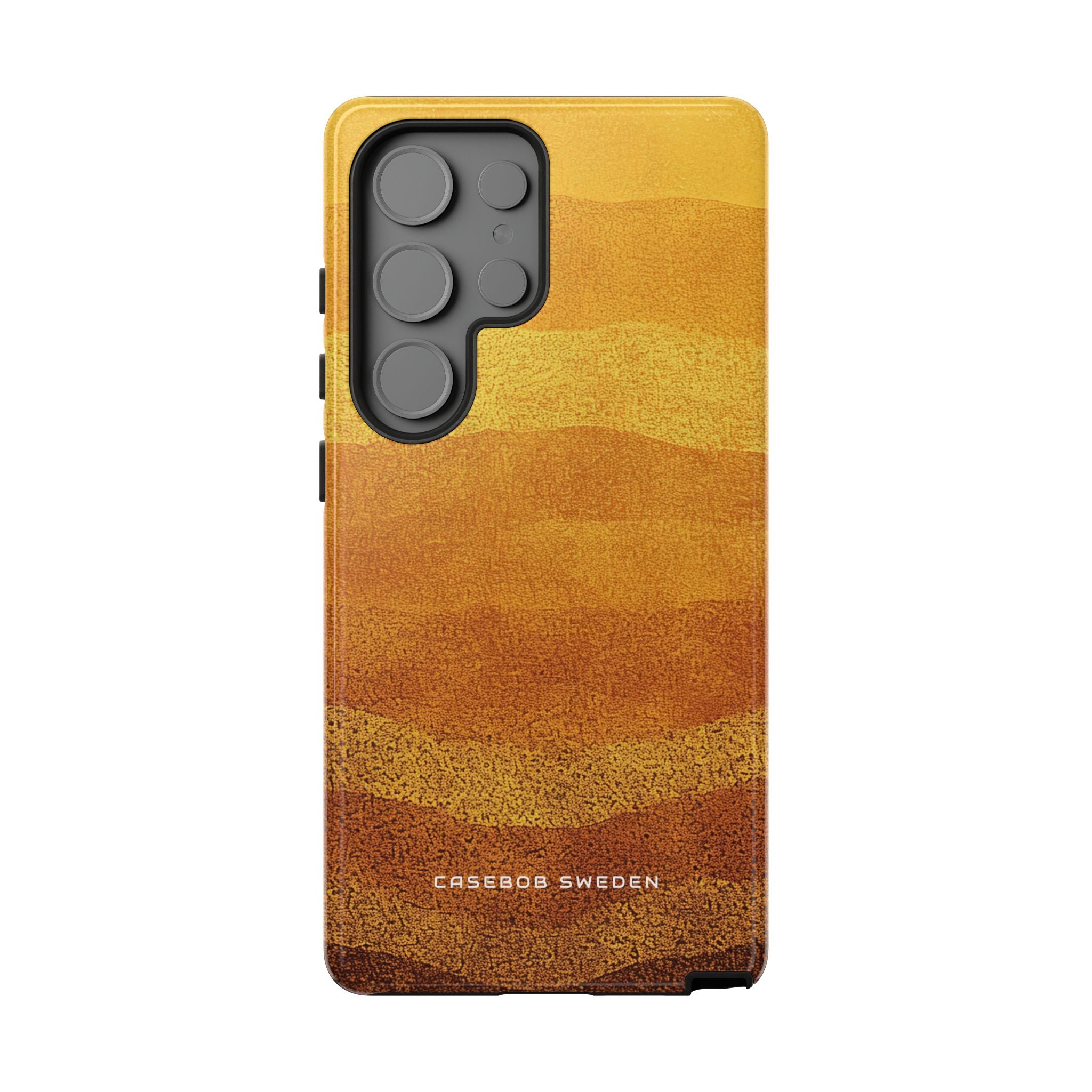 Golden Horizon Waves Samsung S25 - Tough Phone Case