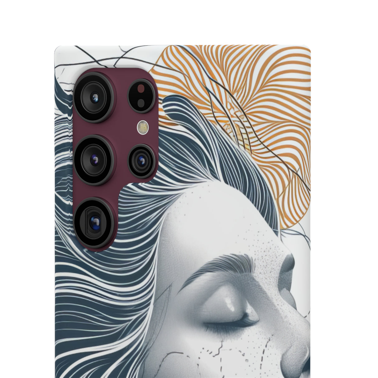 Serene Abstraction | Slim Phone Case for Samsung