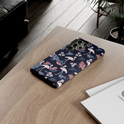 Flamingos Dance Playfully - Samsung Case