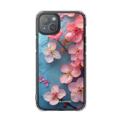 Blossom Serenity Case - Clear Impact iPhone 15 Phone Case