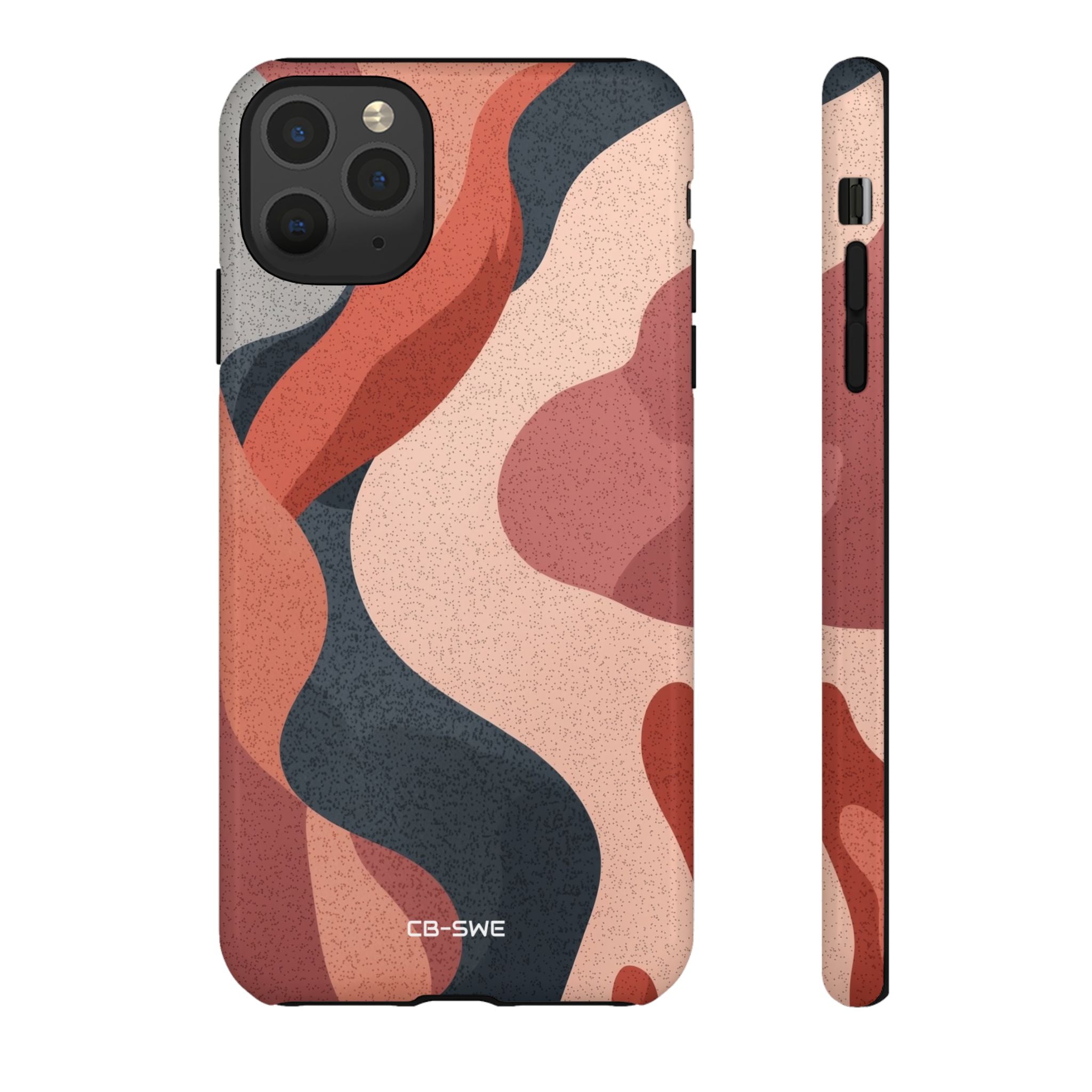 Flowing Earth Tones - iPhone Case