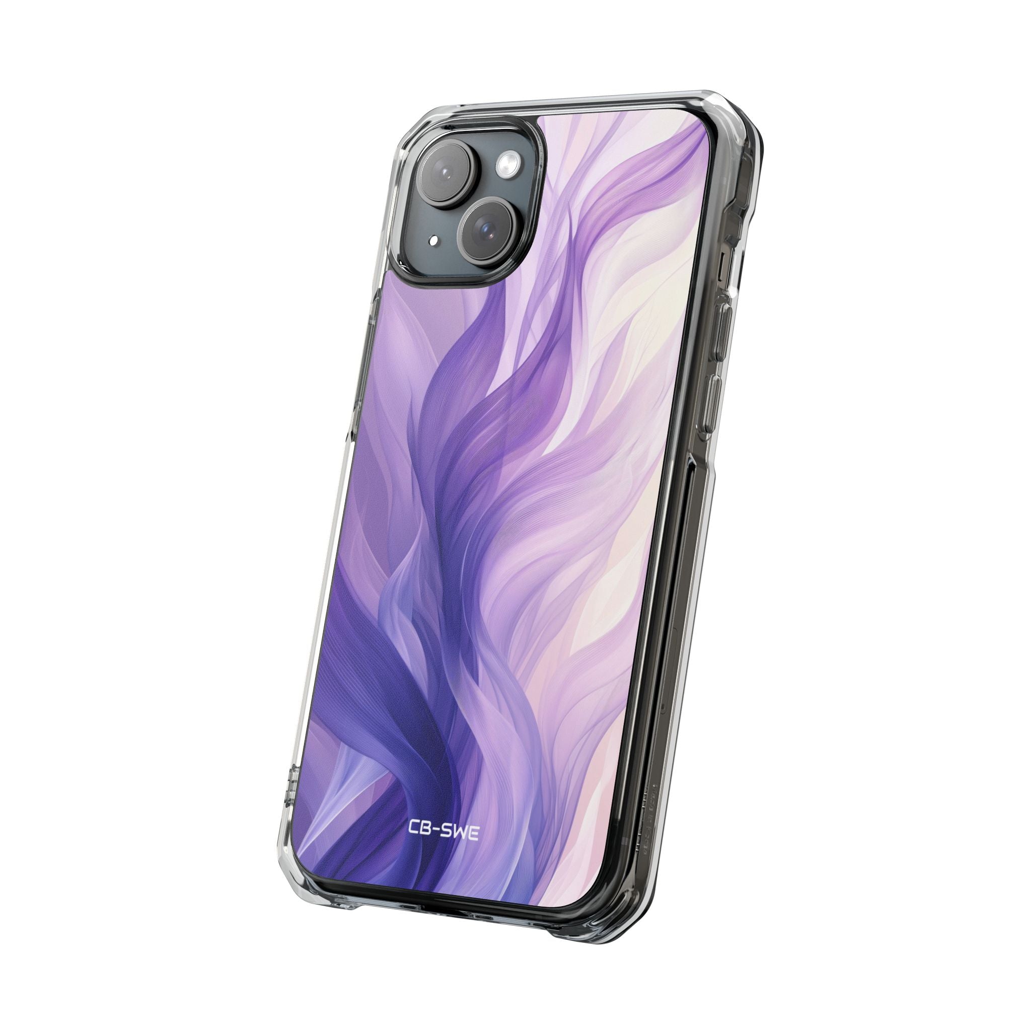 Flowing Purple Whispers iPhone Case - Impact