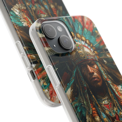 Feathered Majesty iPhone 15 Plus Case - Soft