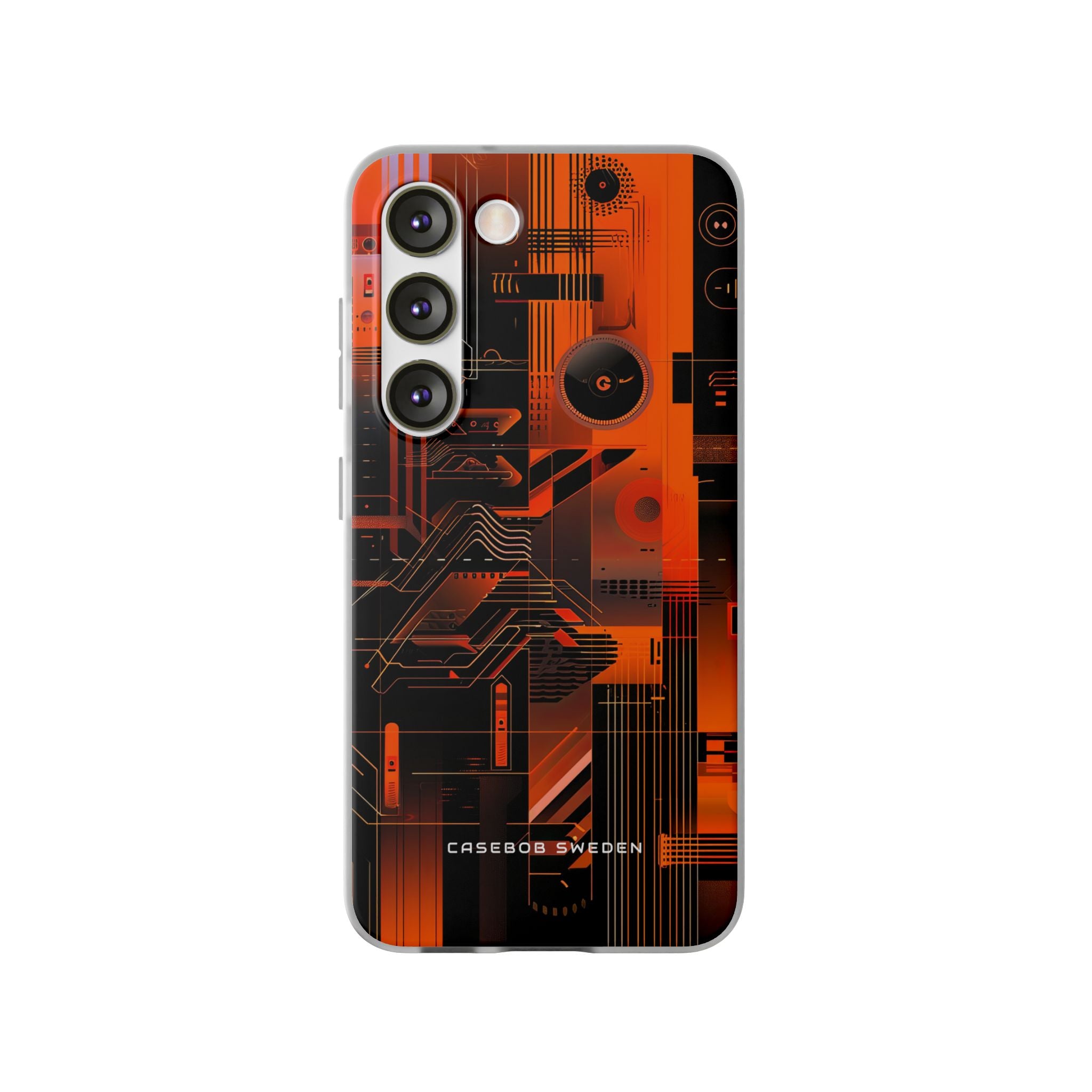 Gradient Circuitburst Samsung S23 - Flexi Phone Case