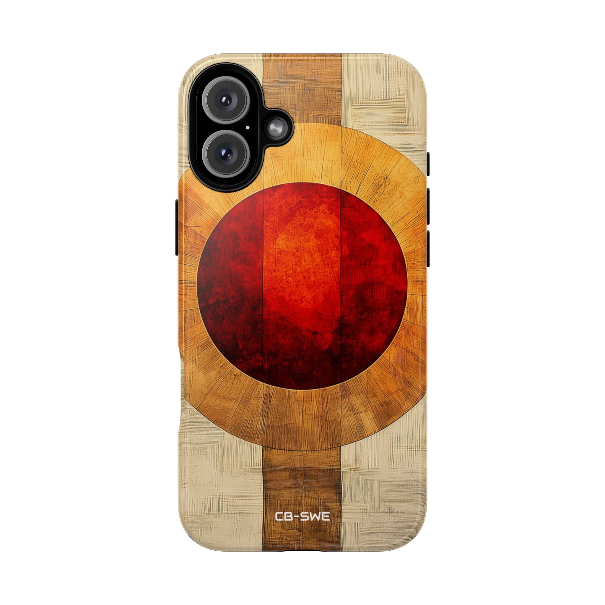 Warm Circles Embrace - iPhone Case