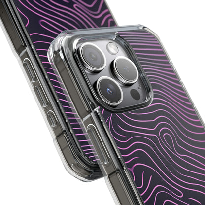 Contour Waveflow iPhone 15 - Clear Impact Phone Case